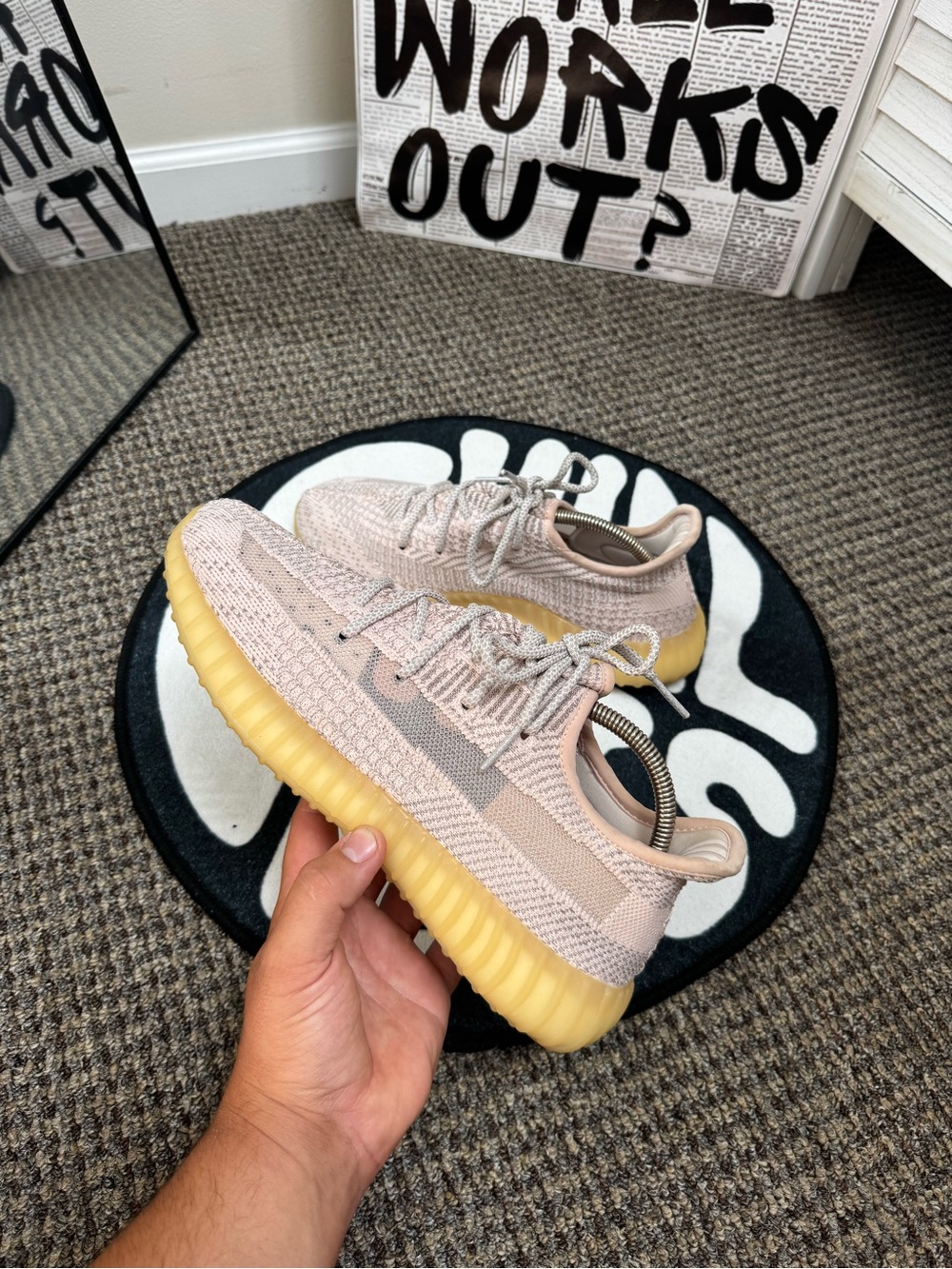 Adidas Yeezy Boost 350 V2 Synth Non-Reflective Men’s US 11.5 EU 46